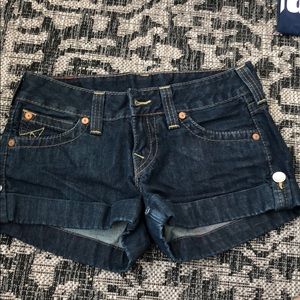 True Religion jean shorts size 28